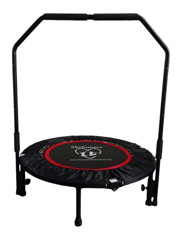 Rebounder Trampoline with Handle Support